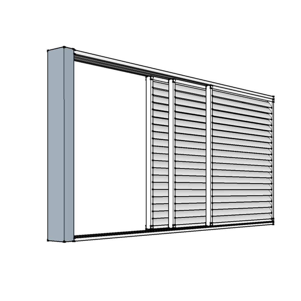 Sliding Louvers